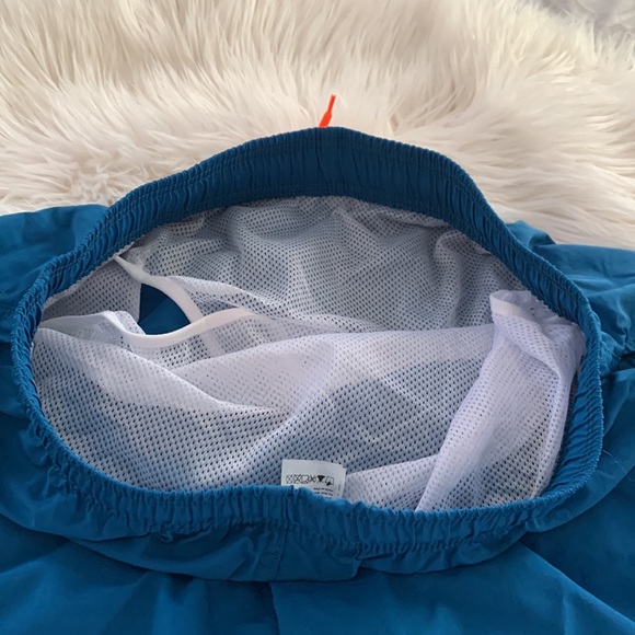 Peacock Blue Men’s swim trunks NWOT - Picture 3 of 4